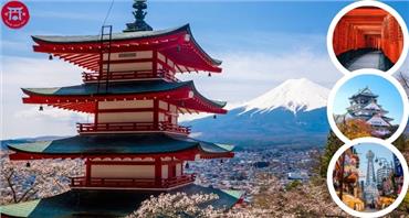 Tour Nhật Bản Thiết Kế 7 Ngày 6 Đêm: Tokyo - Núi Phú Sĩ - Kyoto - Osaka